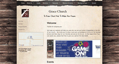 Desktop Screenshot of gracechurchgrantsburg.org